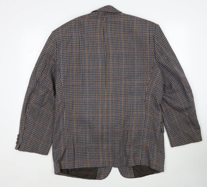 Mens UK Size M C&A Regular Brown Suit Jacket