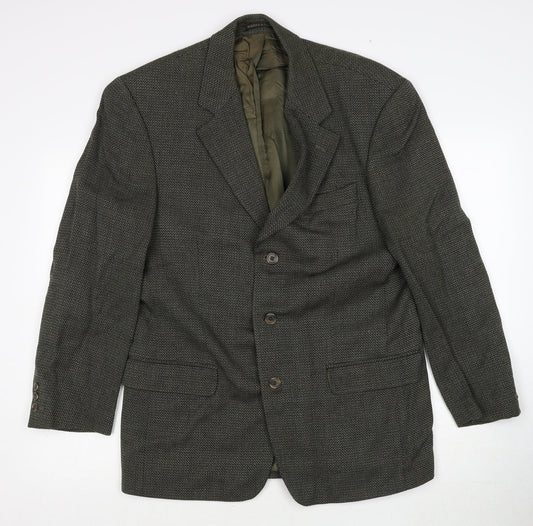 Mens UK Size 40 Marks and Spencer Regular Grey Suit Jacket