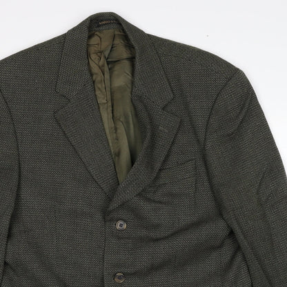 Mens UK Size 40 Marks and Spencer Regular Grey Suit Jacket