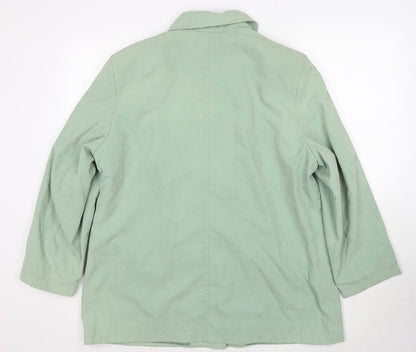 Womens UK Size 18 EWM Green Jacket