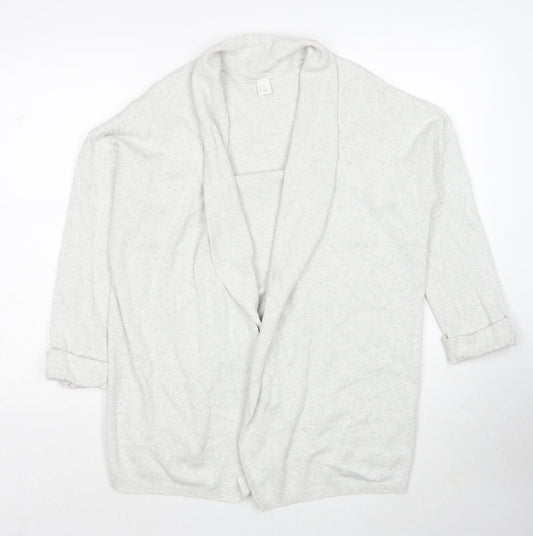 Womens UK Size XS H&M Grey Cardigan Jumper