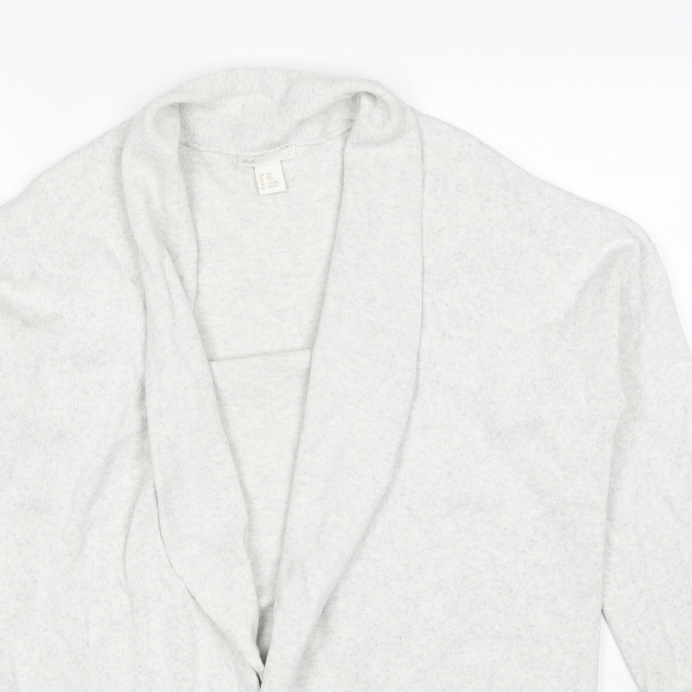 Womens UK Size XS H&M Grey Cardigan Jumper
