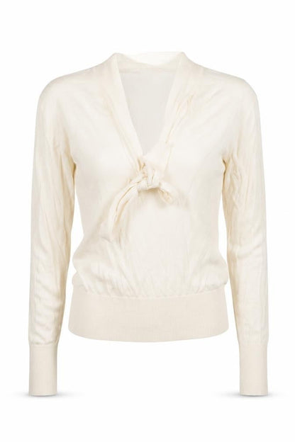 Womens UK Size M H&M Ivory Pullover Jumper
