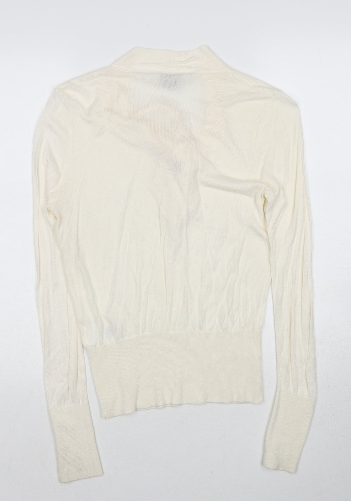 Womens UK Size M H&M Ivory Pullover Jumper