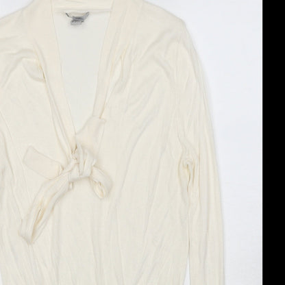 Womens UK Size M H&M Ivory Pullover Jumper