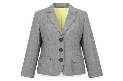 NEXT Womens Grey Polyester Jacket Suit Jacket Size 14