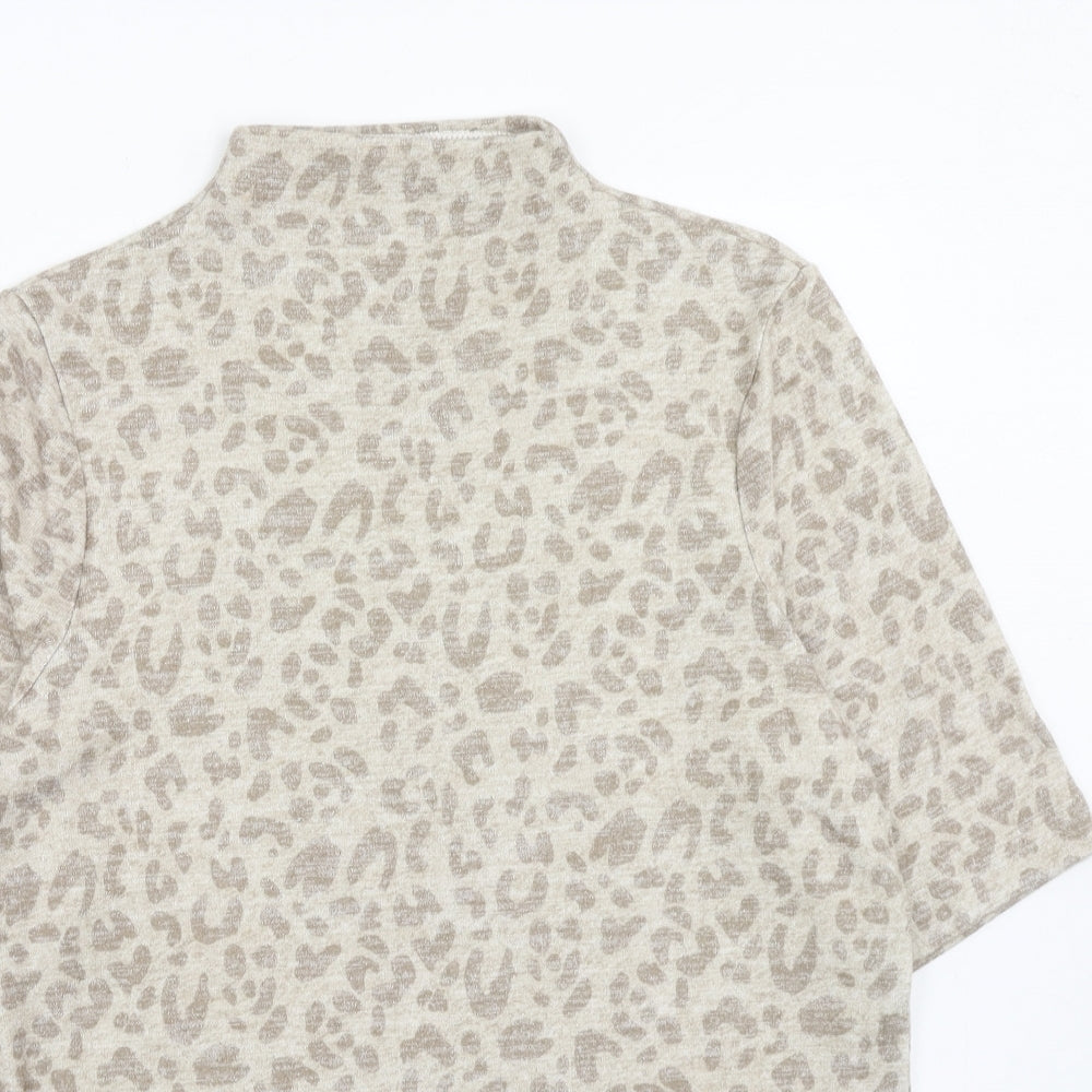 Womens UK Size 14 Marks and Spencer Brown Pullover Sweatshirt