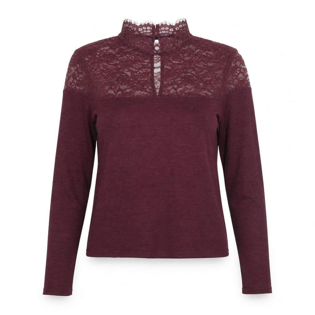 Womens UK Size S H&M Purple Basic Blouse