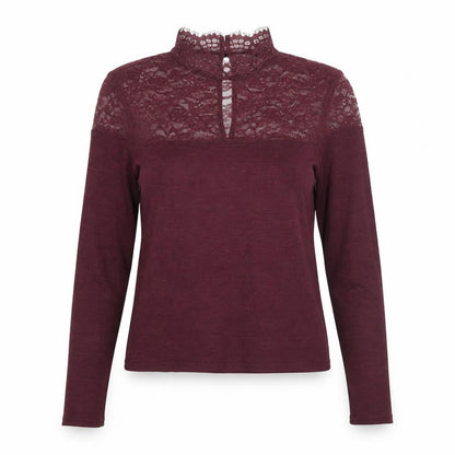 Womens UK Size S H&M Purple Basic Blouse