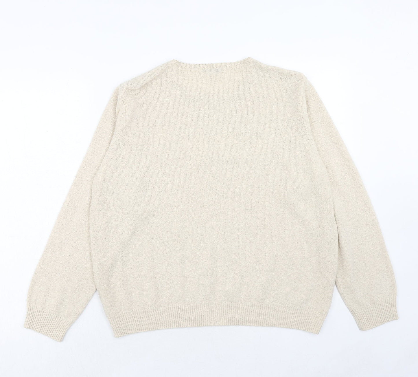 Womens UK Size 18 Berkertex Beige Pullover Jumper
