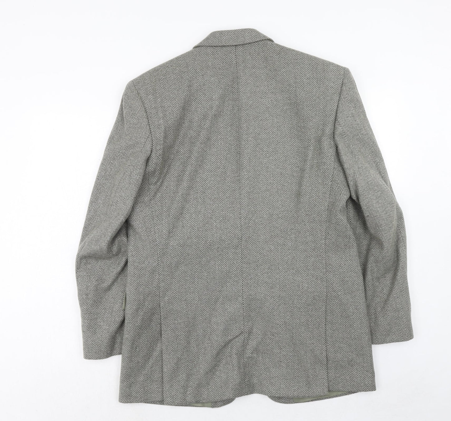 Mens UK Size 38 Greenwoods Regular Grey Suit Jacket