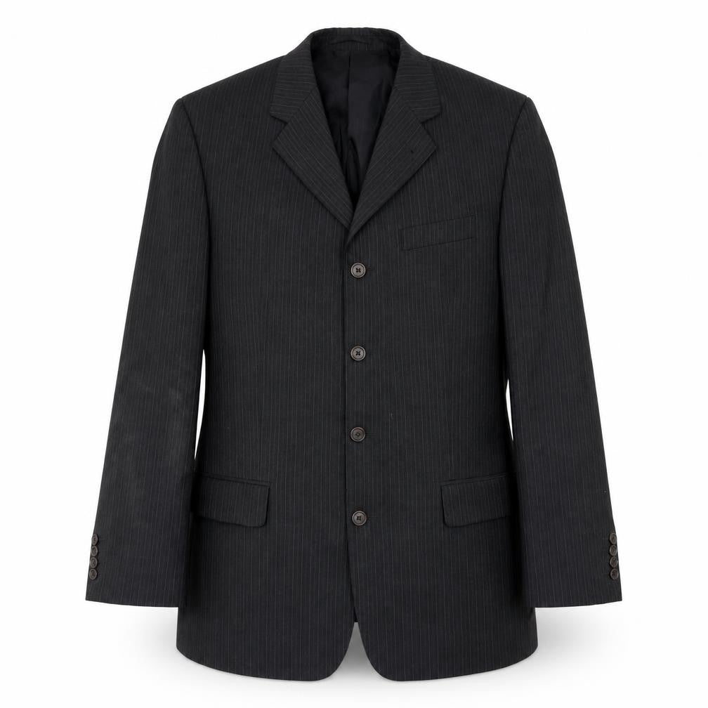 Mens UK Size 42 Armando Regular Grey Suit Jacket