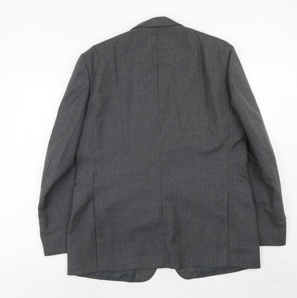 Mens UK Size 44 C&A Regular Grey Suit Jacket