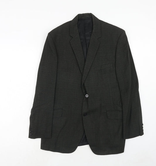Mens UK Size 40 Burton Regular Grey Suit Jacket