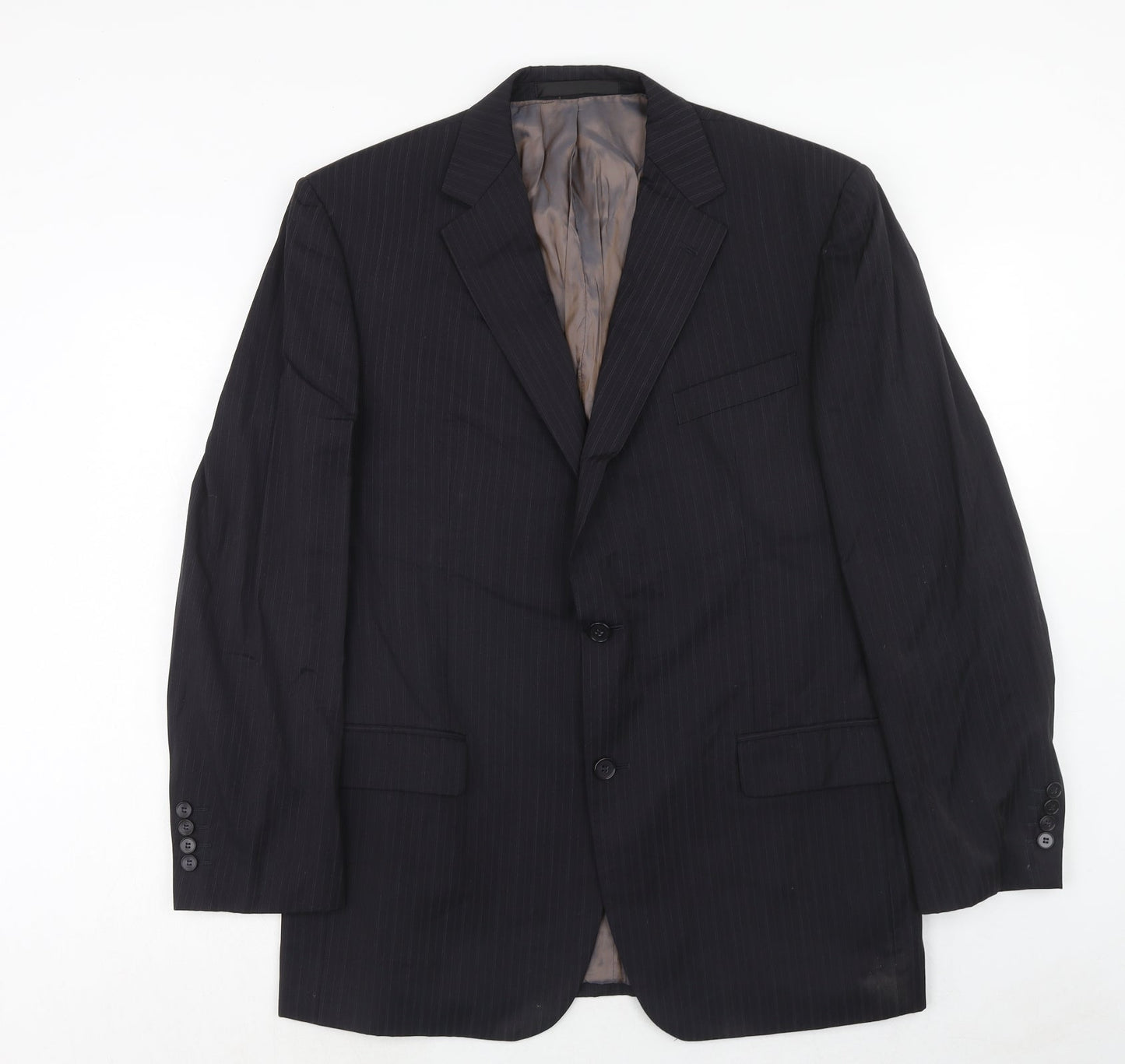 Mens UK Size 42 Marks and Spencer Regular Black Suit Jacket