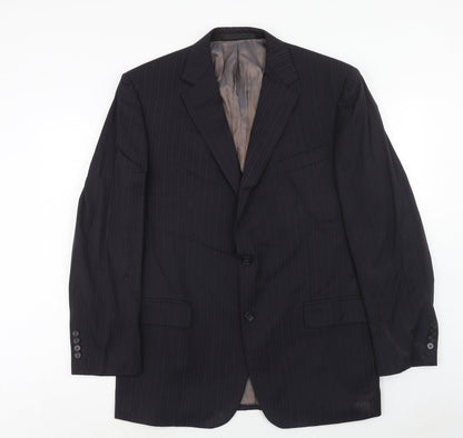 Mens UK Size 42 Marks and Spencer Regular Black Suit Jacket
