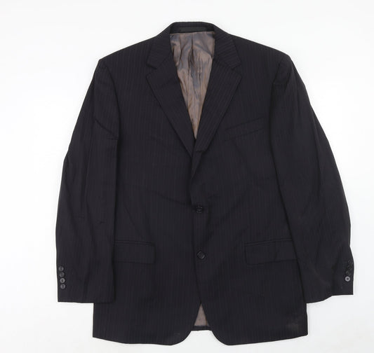 Mens UK Size 42 Marks and Spencer Regular Black Suit Jacket