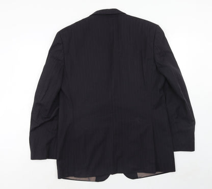 Mens UK Size 42 Marks and Spencer Regular Black Suit Jacket