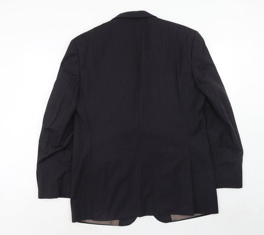 Mens UK Size 42 Marks and Spencer Regular Black Suit Jacket