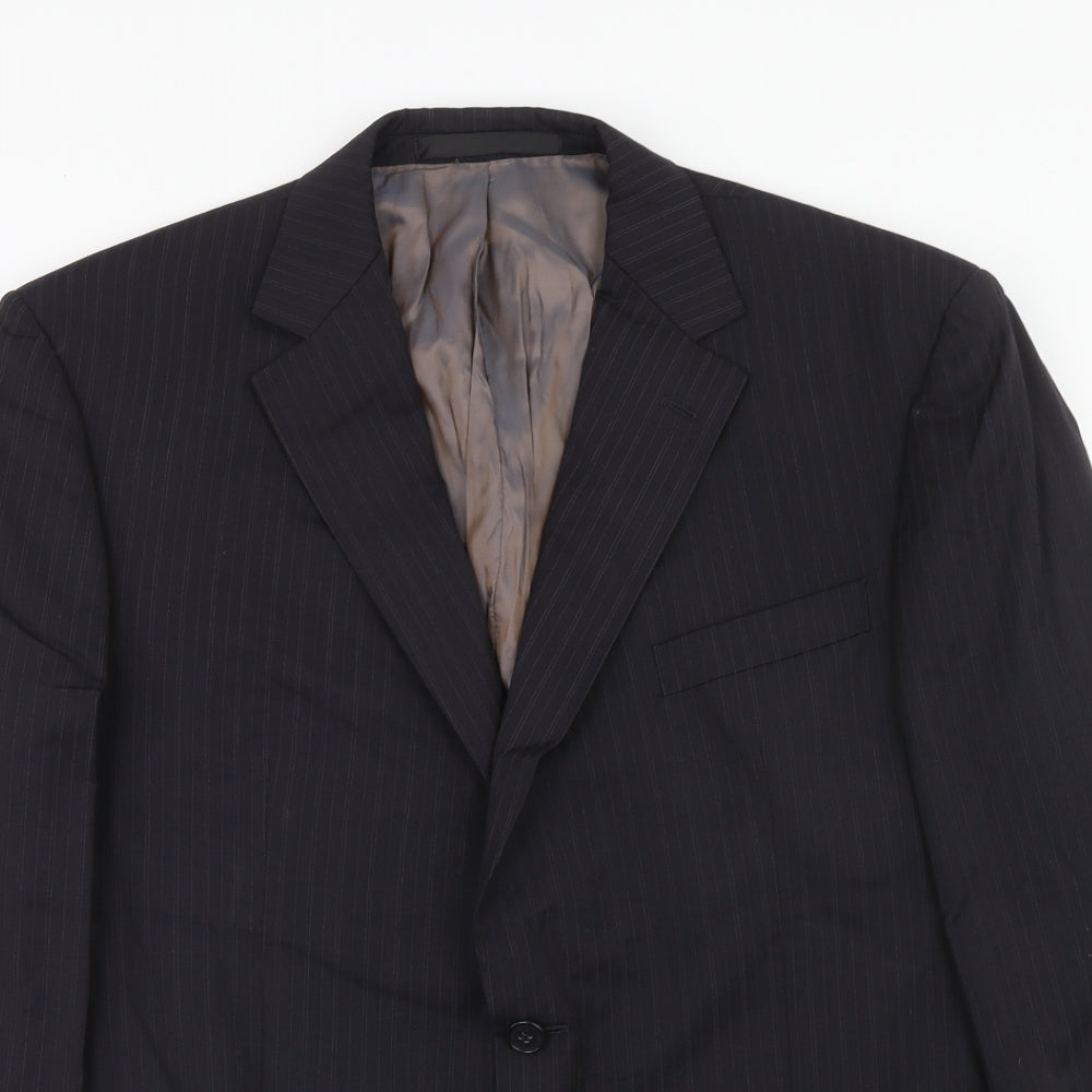 Mens UK Size 42 Marks and Spencer Regular Black Suit Jacket