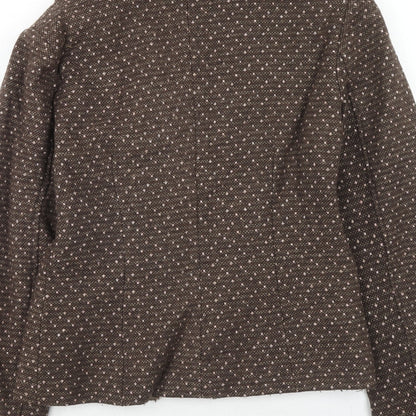 Womens UK Size M VILA Regular Brown Blazer