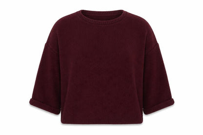 New Look Girls Red Round Neck Acrylic Pullover Jumper Size 10-11 Years Pullover
