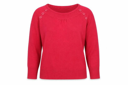 Womens UK Size 14 Per Una Pink Pullover Jumper
