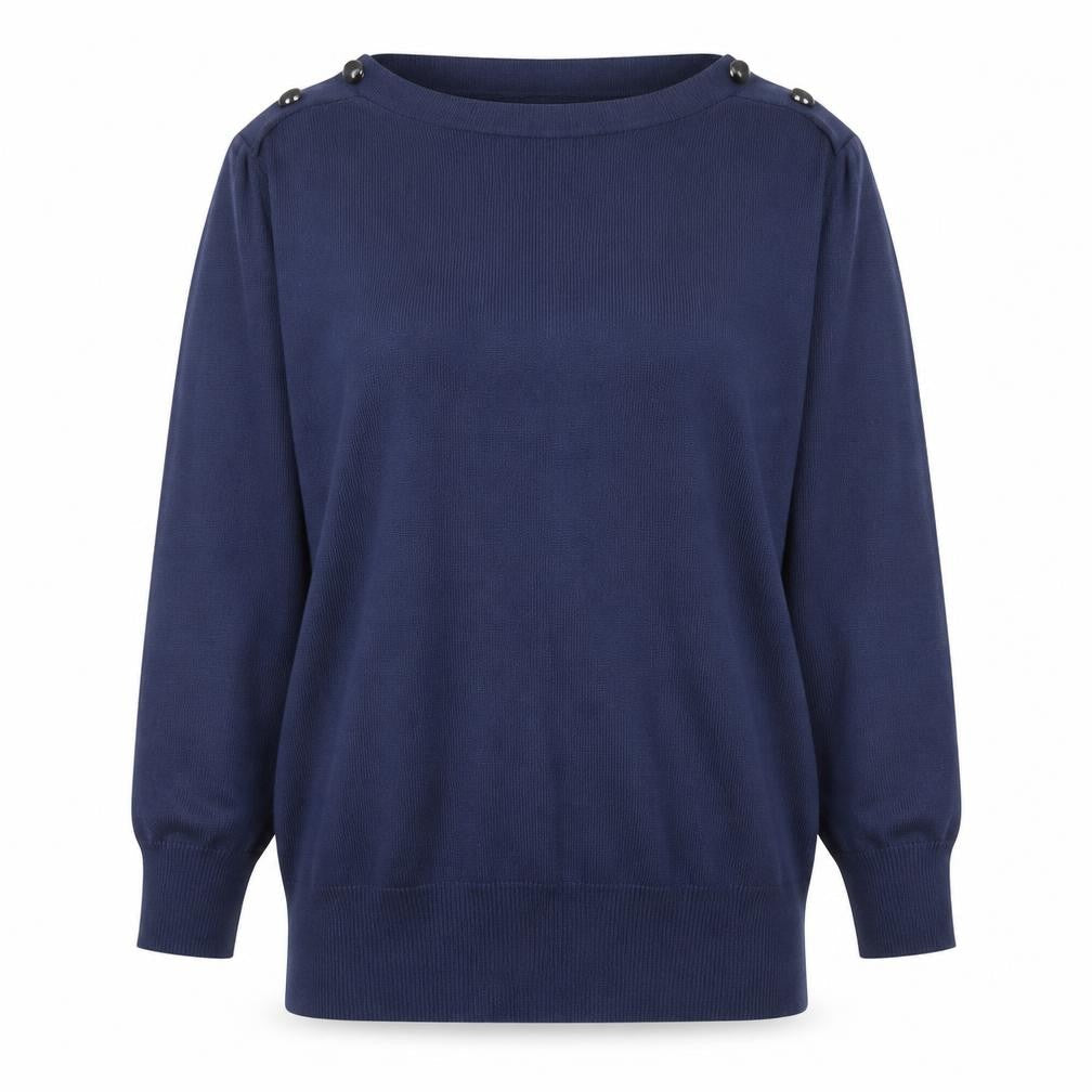 Womens UK Size 12 Simply Be Blue Pullover Jumper