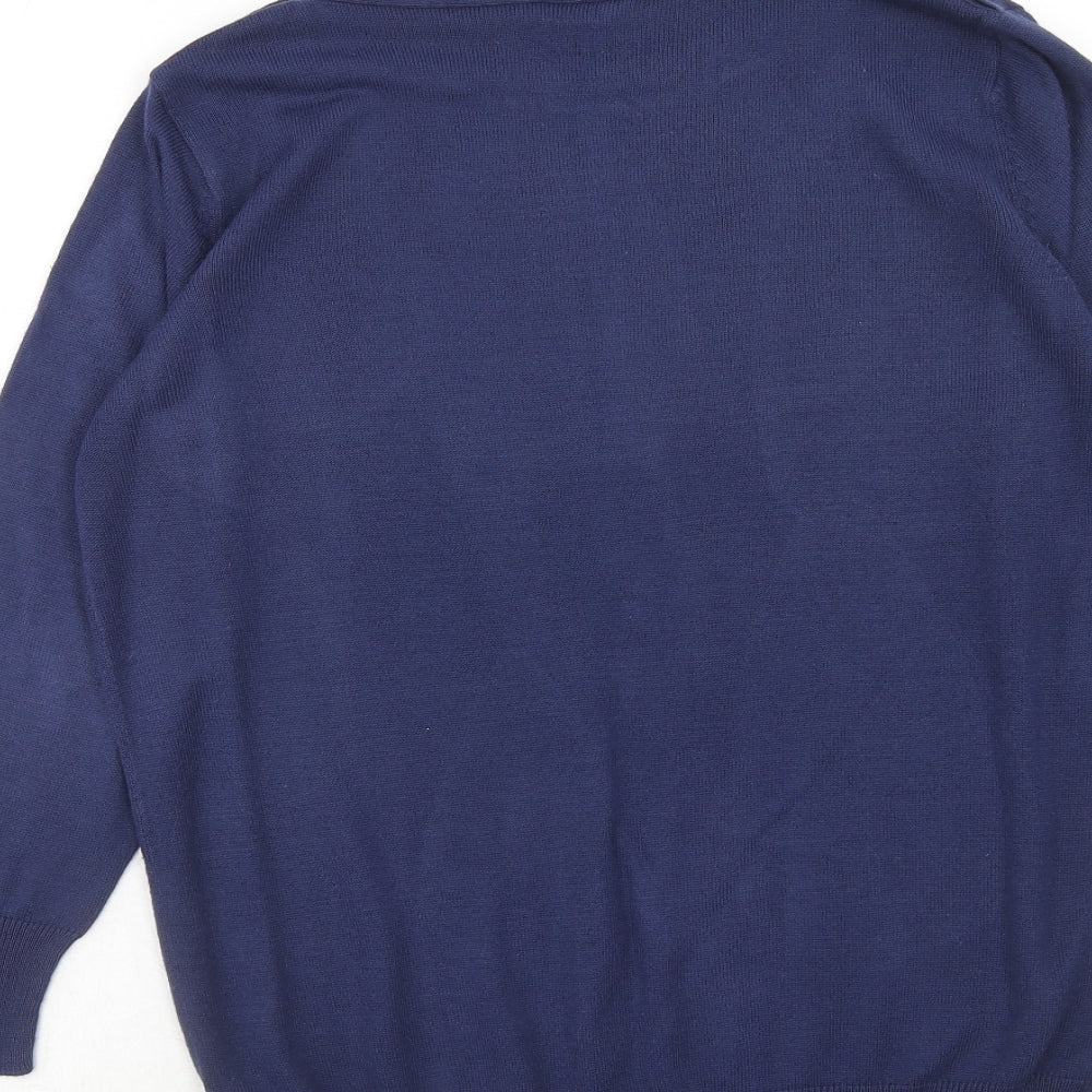 Womens UK Size 12 Simply Be Blue Pullover Jumper