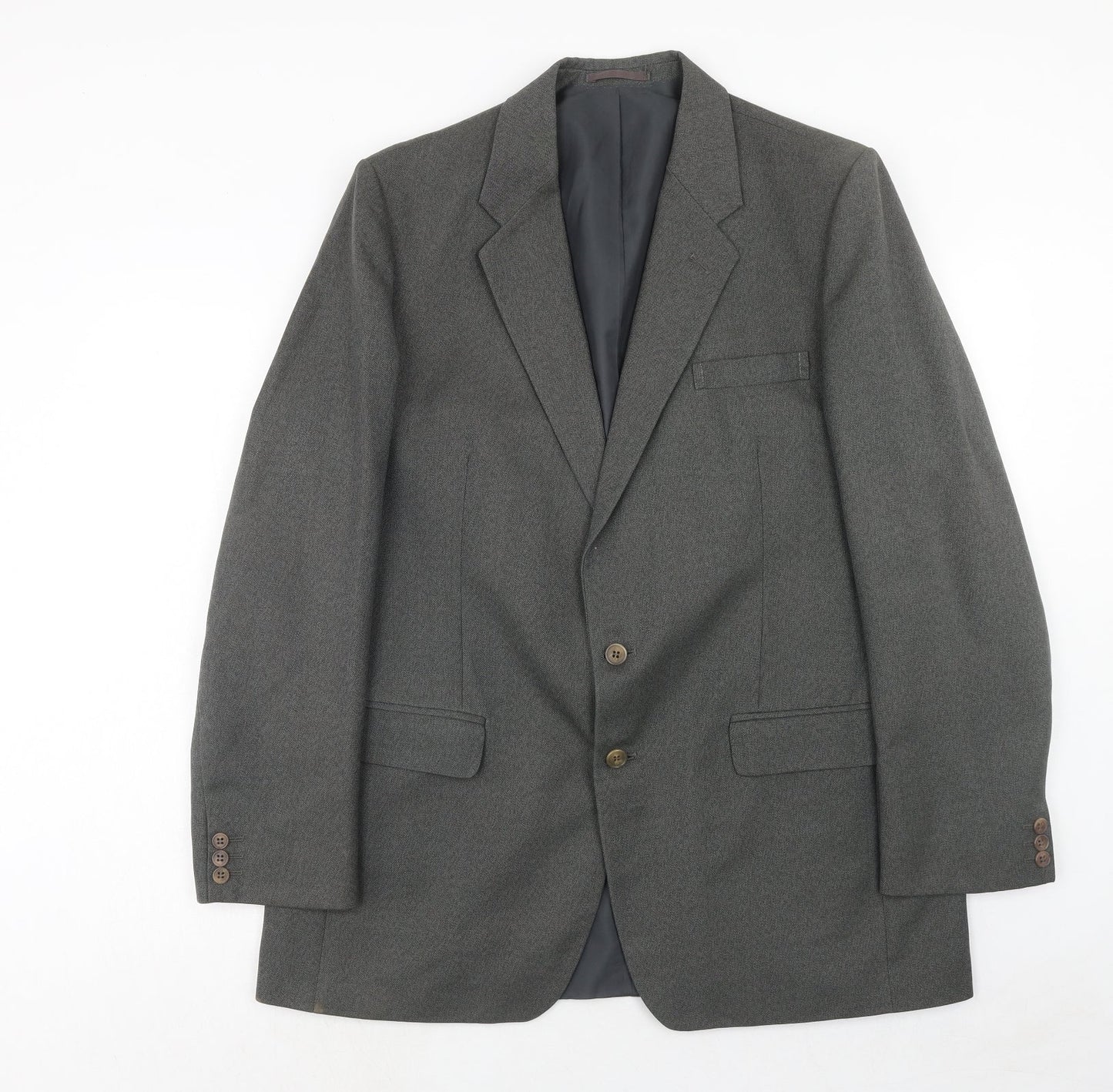 Mens UK Size 42 Hodges Regular Grey Suit Jacket