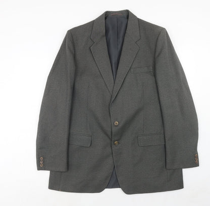 Mens UK Size 42 Hodges Regular Grey Suit Jacket