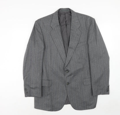 Mens UK Size 42 Marks and Spencer Regular Grey Suit Jacket