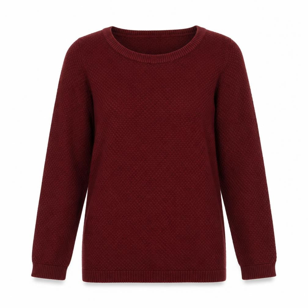 Womens UK Size S Stradivarius Red Pullover Jumper