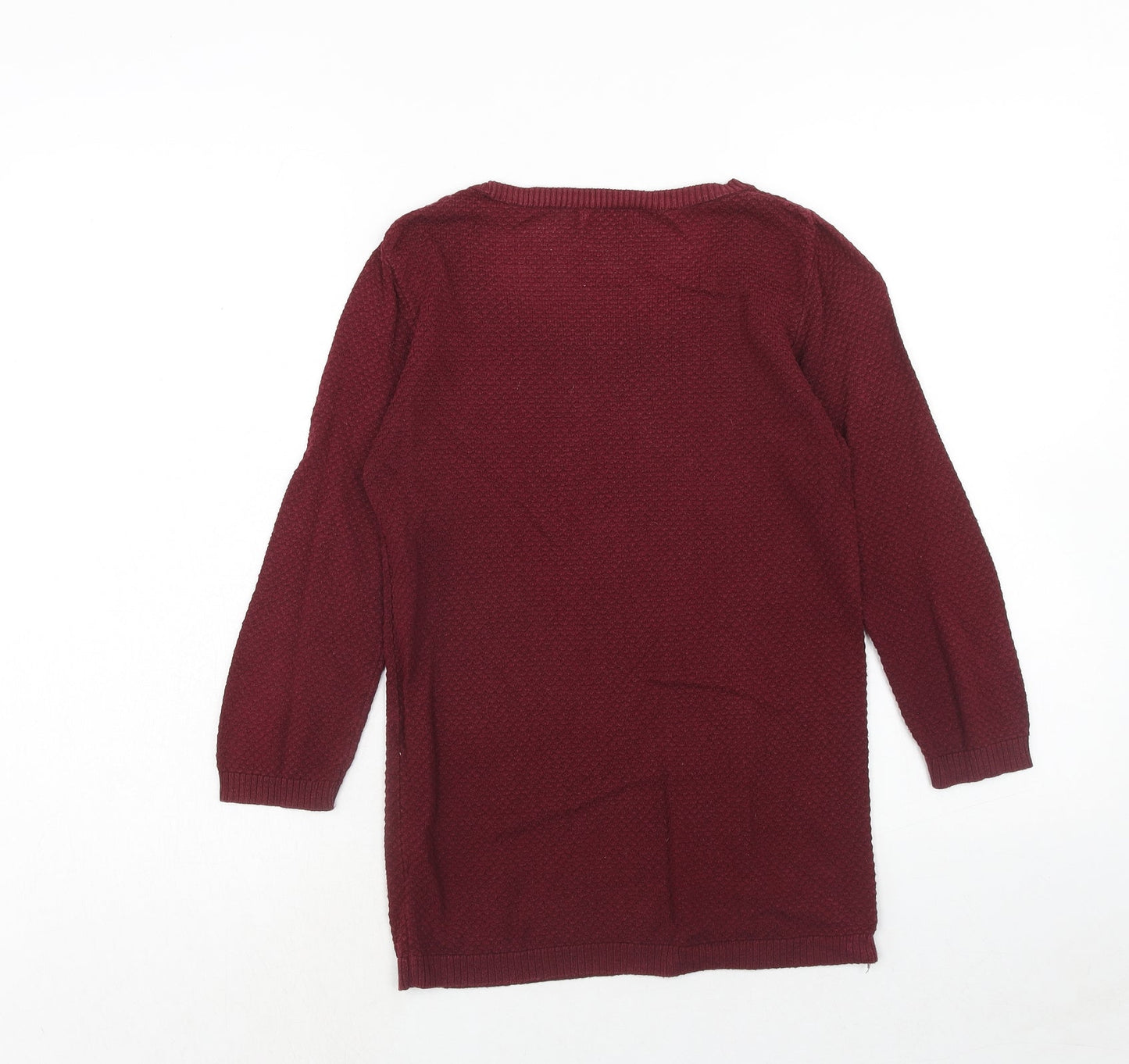 Womens UK Size S Stradivarius Red Pullover Jumper