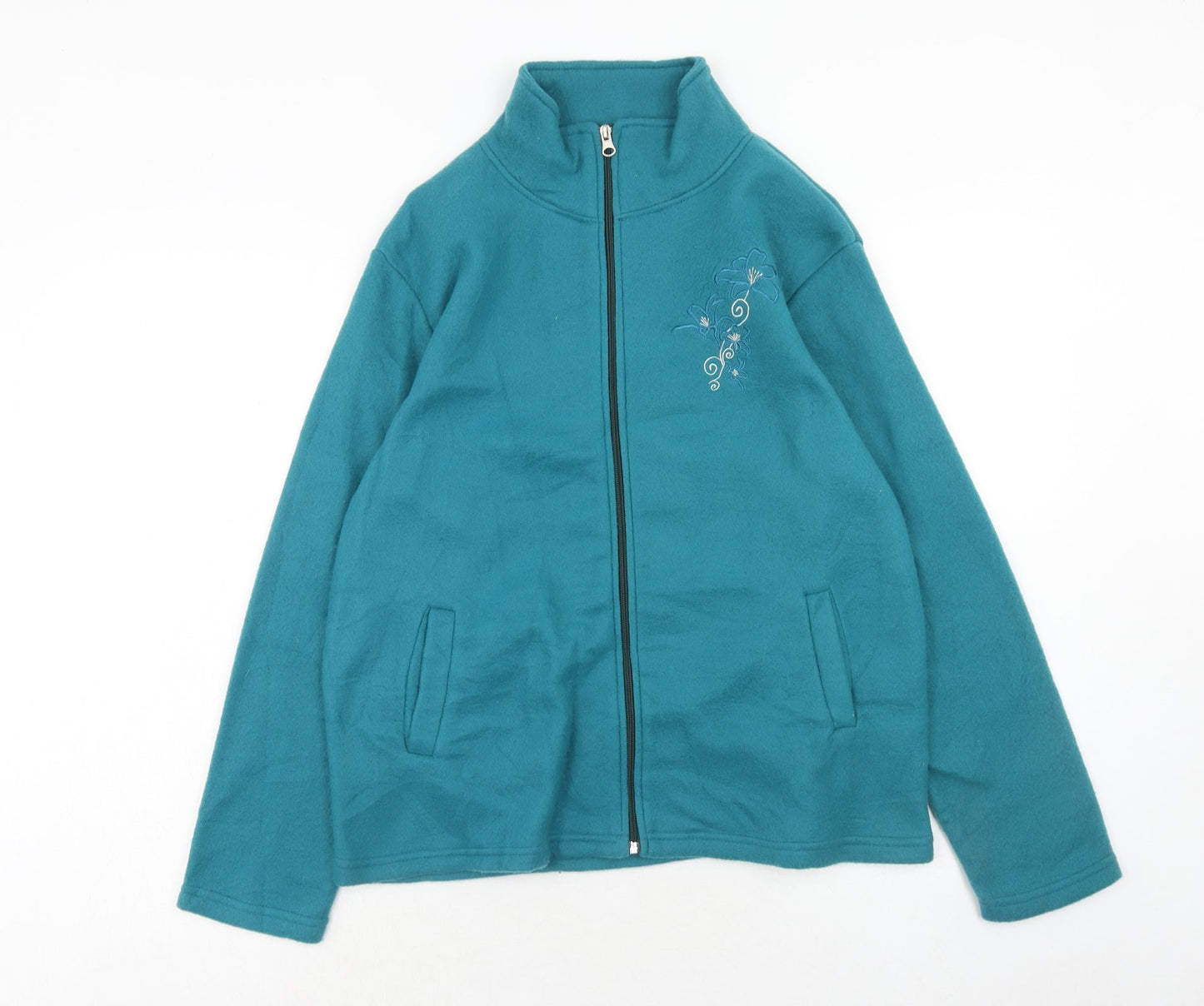 Womens UK Size M Anne De Lancay Blue Jacket