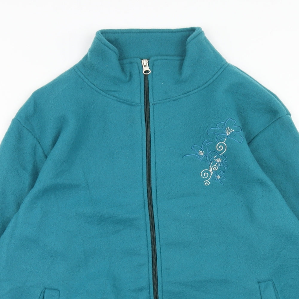 Womens UK Size M Anne De Lancay Blue Jacket