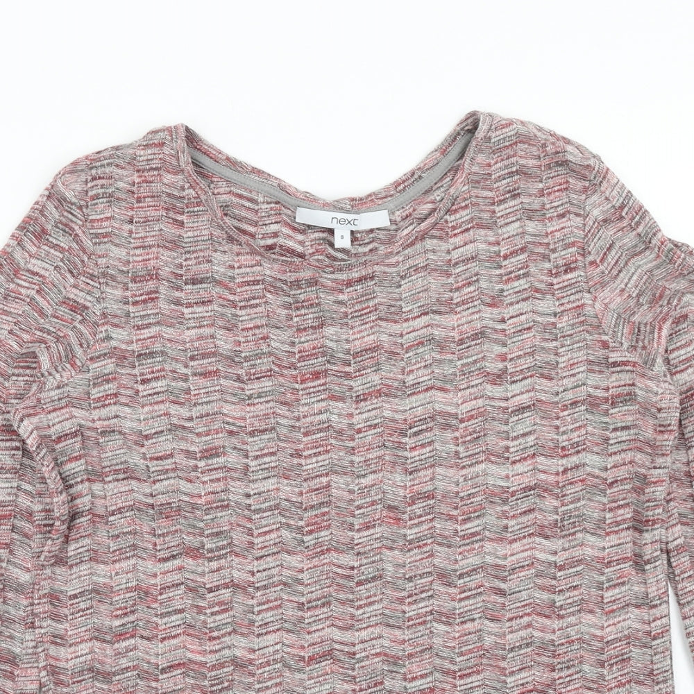 Womens UK Size 8 NEXT Red Pullover Jumper