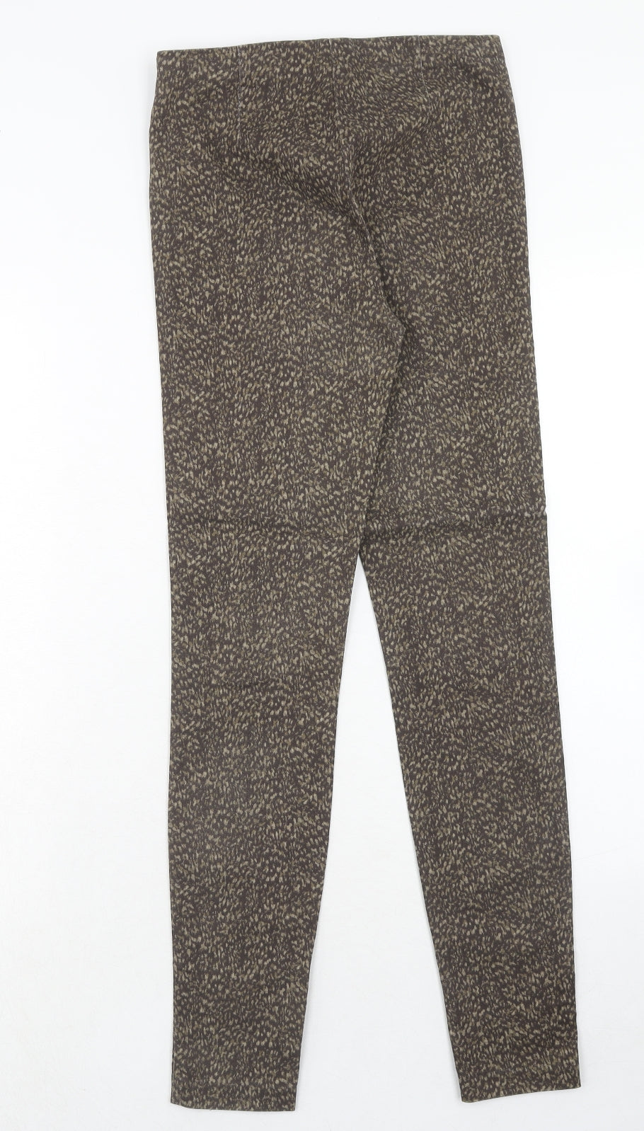 Womens UK Size 6 H&M Regular Fit  Brown Trousers