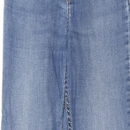 Womens UK Size 6 H&M Regular Fit Skinny Blue Jeans