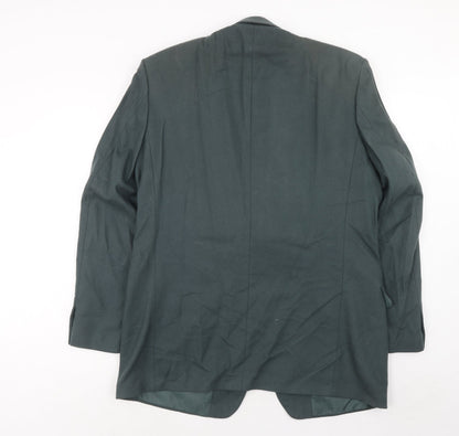 Mens UK Size 42 Burton Regular Green Suit Jacket