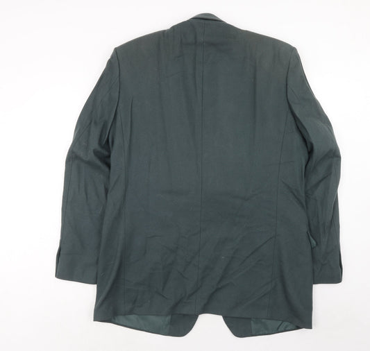 Mens UK Size 42 Burton Regular Green Suit Jacket