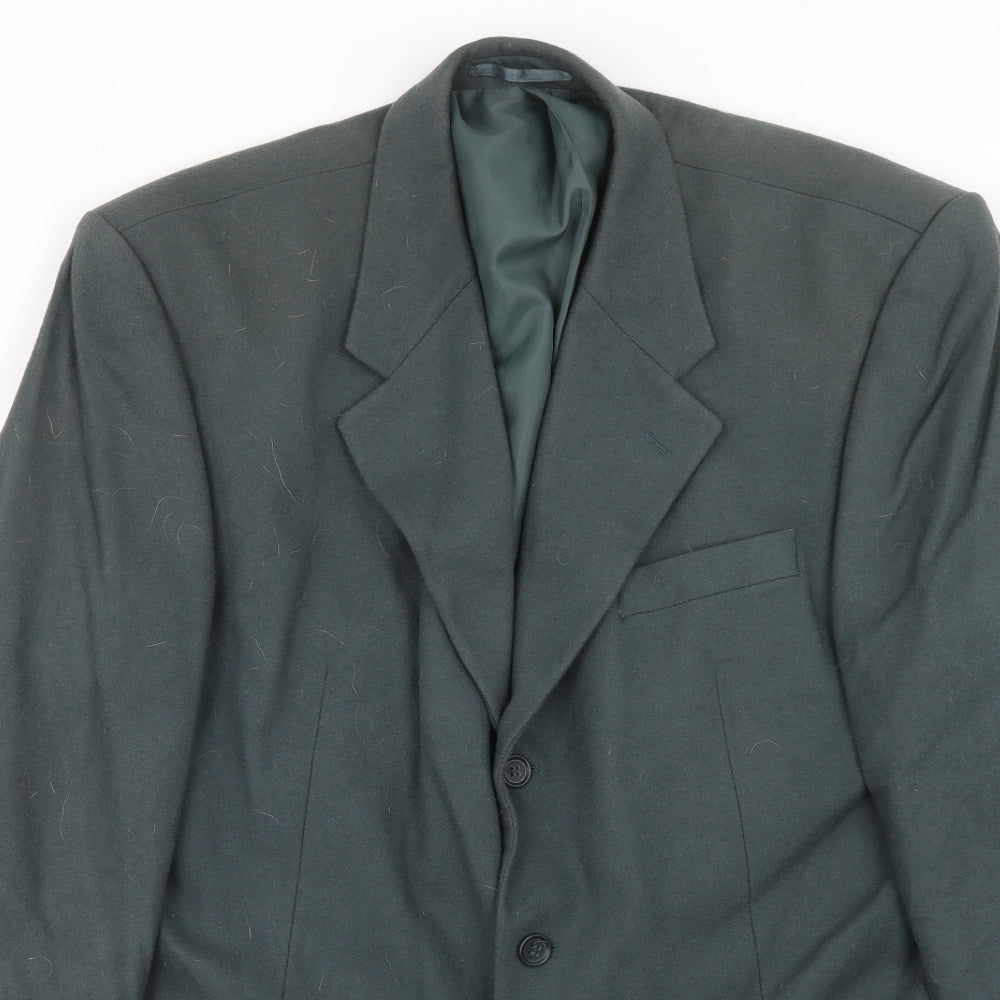 Mens UK Size 42 Burton Regular Green Suit Jacket