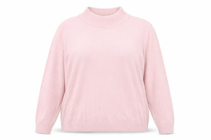 Womens UK Size 18 Pure & Natural Pink Pullover Jumper