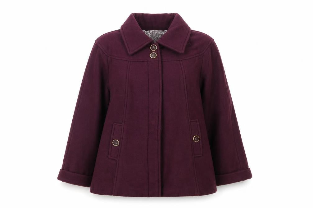 Womens UK Size 14 Anne De Lancay Purple Jacket