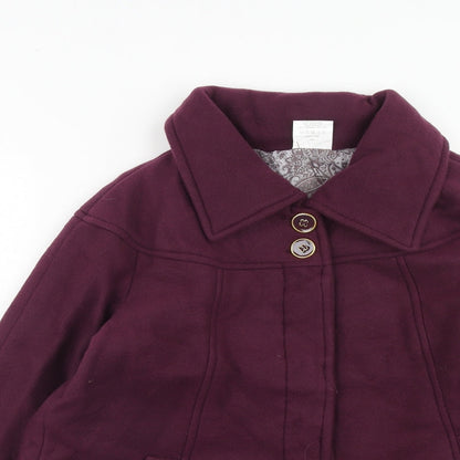 Womens UK Size 14 Anne De Lancay Purple Jacket