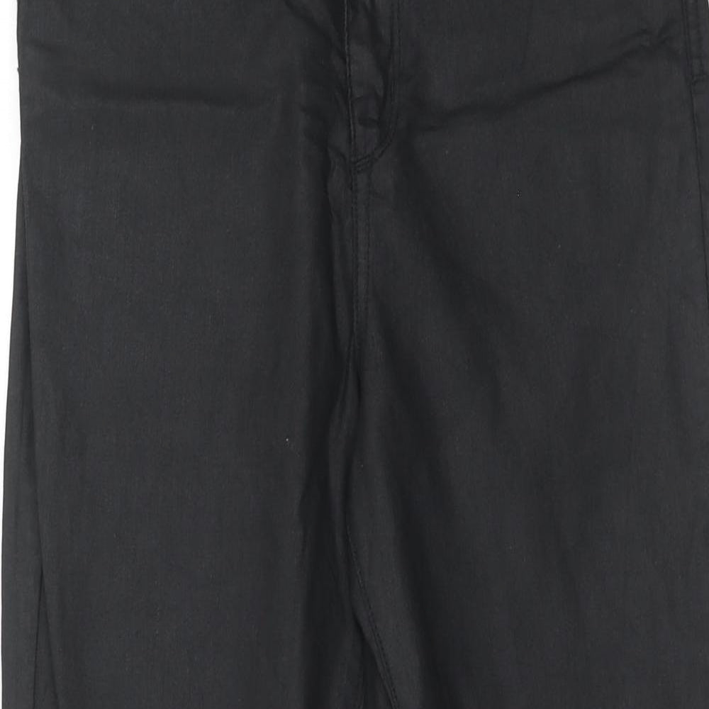 Womens UK Size 30 in H&M Regular Fit  Black Trousers