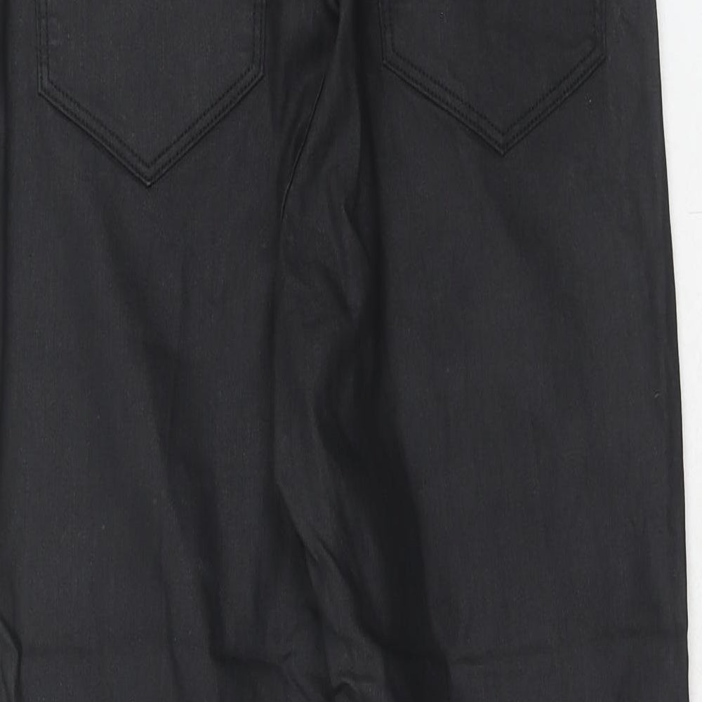 Womens UK Size 30 in H&M Regular Fit  Black Trousers