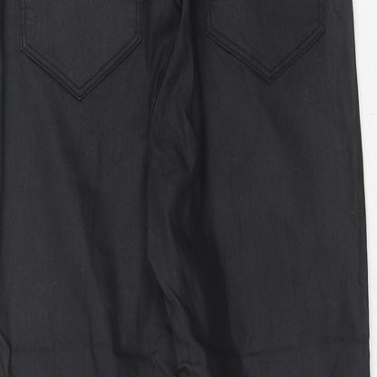 Womens UK Size 30 in H&M Regular Fit  Black Trousers