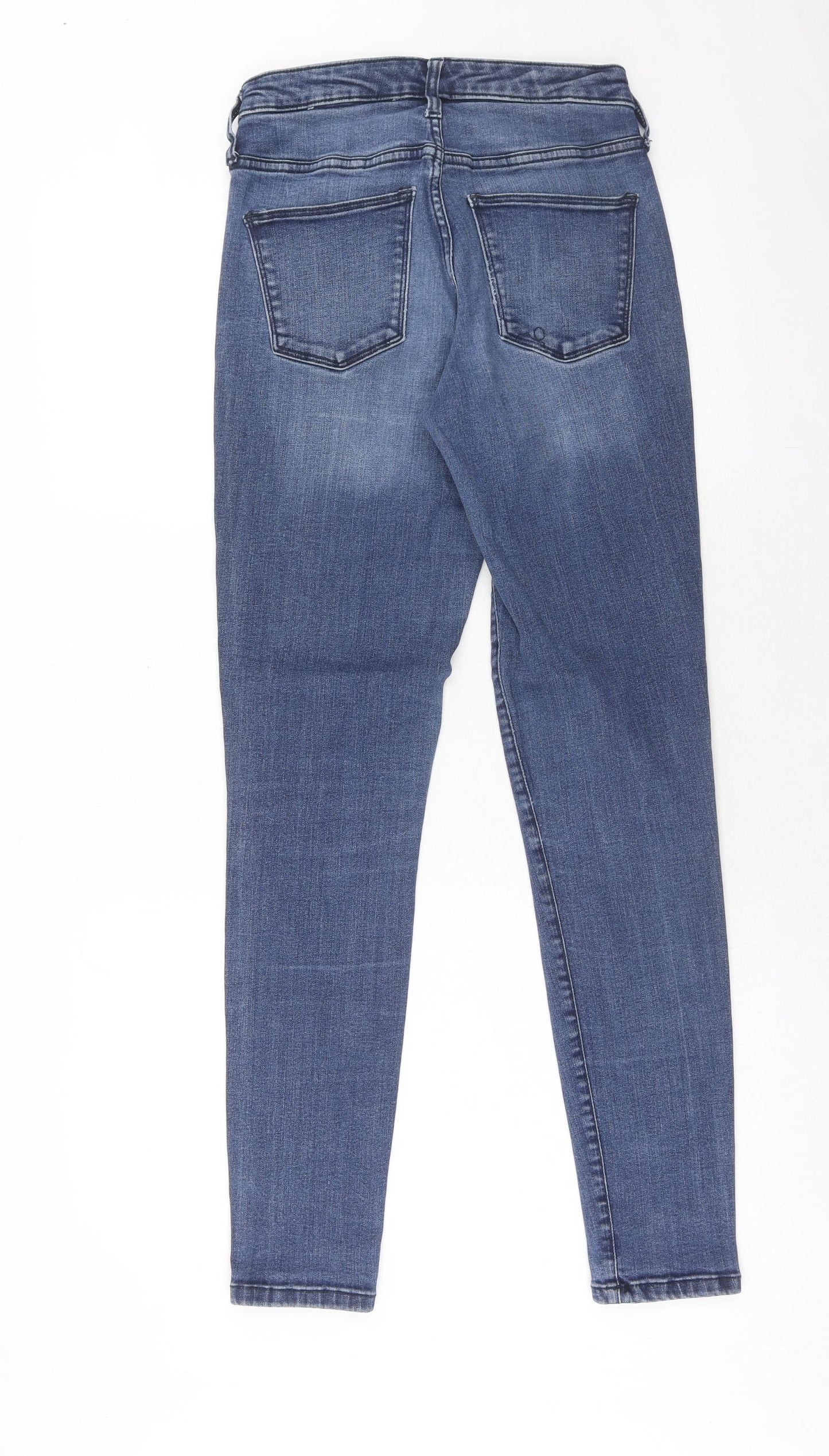 Universal Thread Womens Blue Cotton Skinny Jeans Size 6 Regular Zip