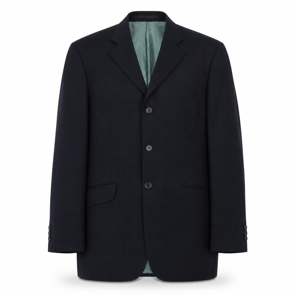 Mens UK Size 40 Marks and Spencer Regular Blue Suit Jacket